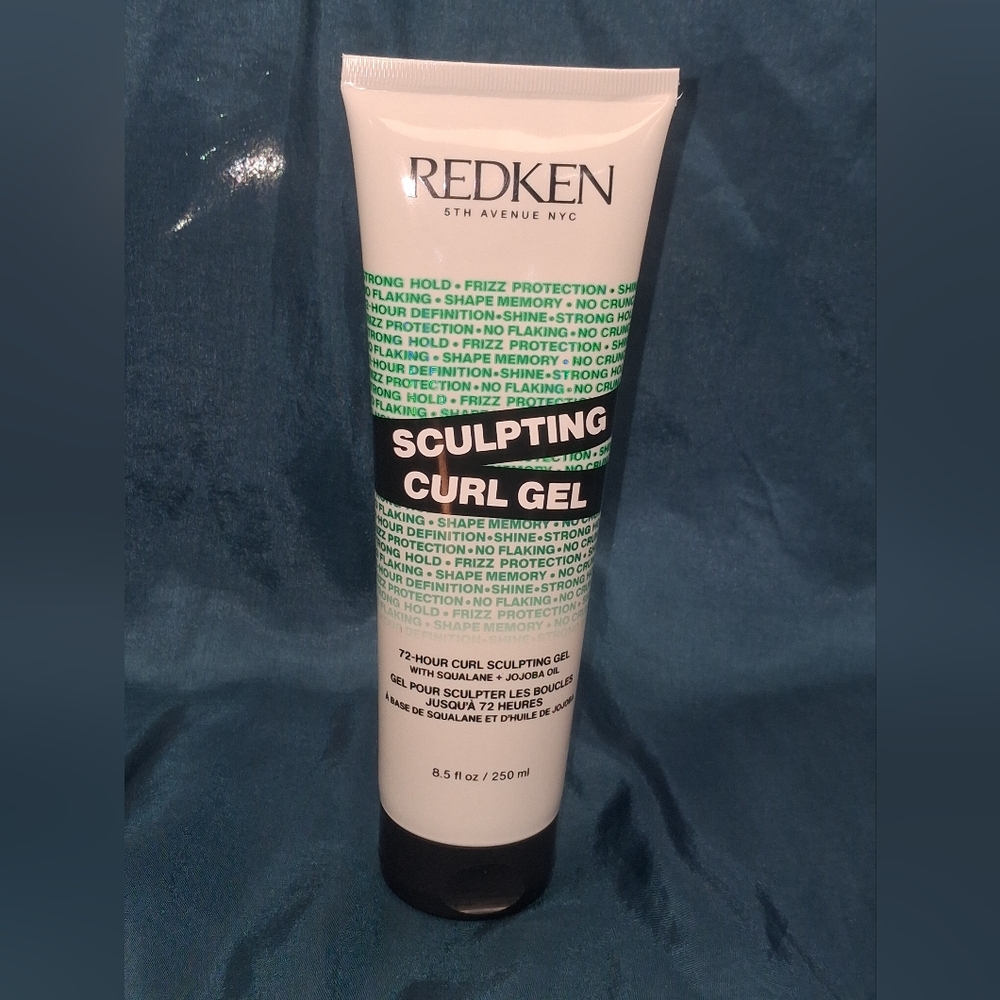 Redken Sculpting Curl Gel Strong Hold Frizz Control 8.5 oz New Sealed